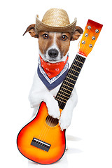 Image showing cowboy dog 