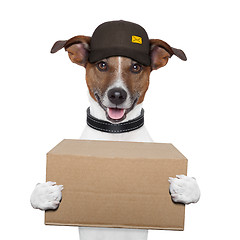 Image showing dog delivery post