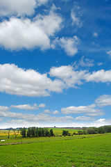 Image showing Idylic farmlandscape