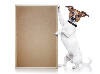 Image showing banner placeholder dog 