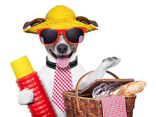 Image showing holiday dog