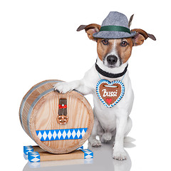 Image showing  oktoberfest dog