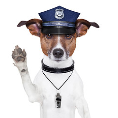 Image showing police dog