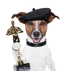 Image showing award winner dog