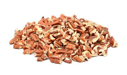 Image showing Chopped pecan nuts
