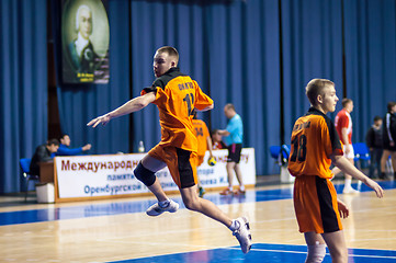 Image showing International handball tournament in memory of the first Governor of Orenburg province Neplueva I.i.