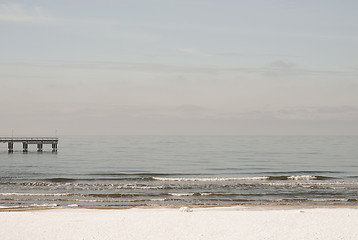 Image showing Baltic sea in winter