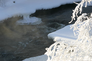 Image showing The winter river