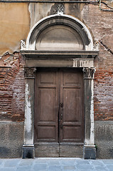 Image showing Old door.