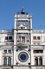 Image showing Clock tower building, Venice.