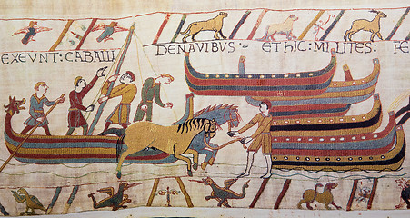 Image showing Bayeux tapestry