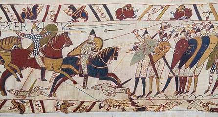 Image showing Bayeux tapestry