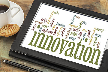 Image showing innovation word cloud 