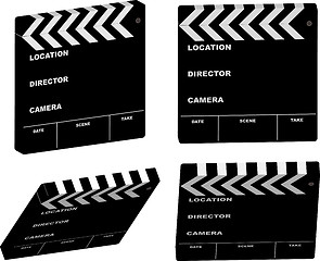 Image showing film clapper variation