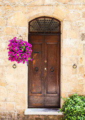 Image showing Tuscan door