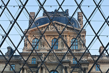 Image showing Louvre Museum Entrance