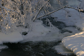 Image showing The winter river