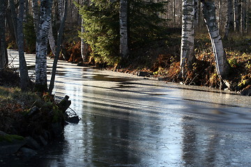 Image showing The winter river