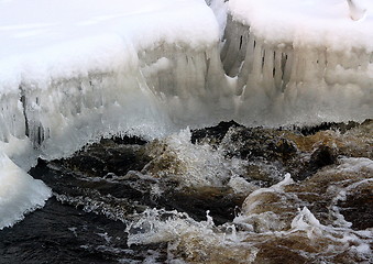 Image showing The winter river