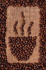 Image showing Coffee beans