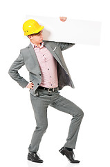 Image showing Man in hard hat