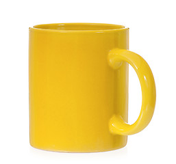 Image showing Yellow mug