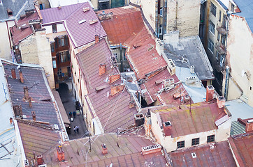 Image showing roofs