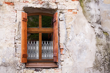 Image showing Old window 