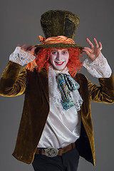 Image showing Crazy hatter from wanderland character