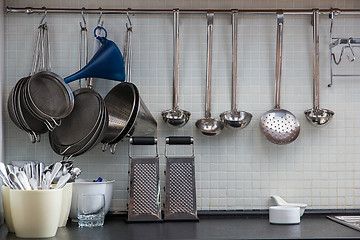 Image showing Some utensil on the kitchen