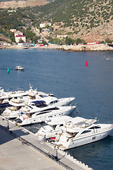 Image showing motor yacht