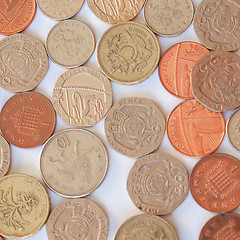 Image showing British pound coin