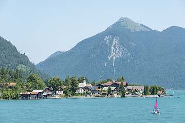 Image showing Walchensee and Jochberg