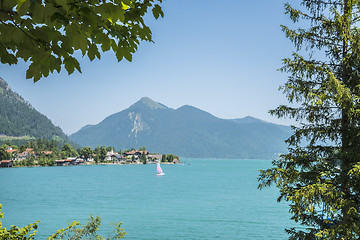 Image showing Walchensee and Jochberg