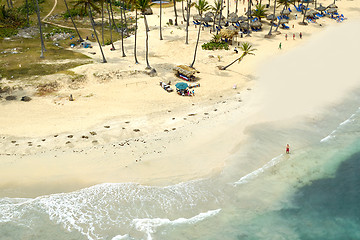 Image showing Paradise beach in caribbean