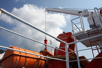 Image showing Ship equipment