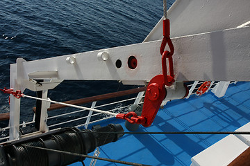 Image showing Ship equipment