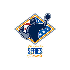 Image showing American Championship Series Finals Baseball