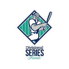 Image showing Divisional Baseball Series Finals Retro