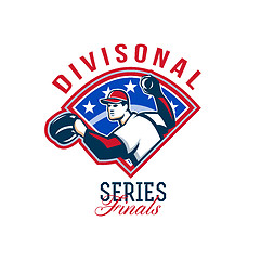 Image showing Baseball Divisional Series Finals Retro