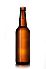 Image showing Beer bottle isolated on white background