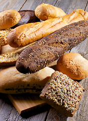 Image showing Various Bread