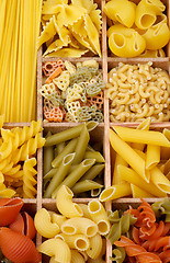 Image showing Various Pasta