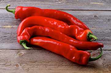 Image showing Red Ramiro Peppers