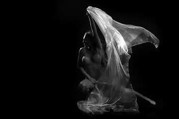 Image showing Movement With Sheer Fabrics and Long Exposure