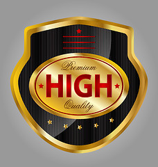 Image showing 	Premium quality product label