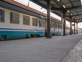 Image showing Train at a station