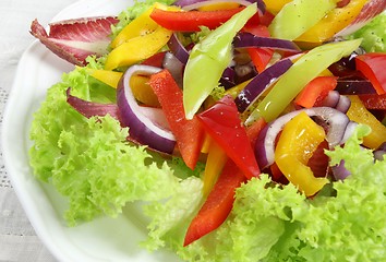 Image showing Fresh salad