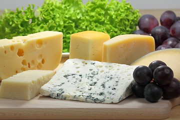 Image showing Cheeses