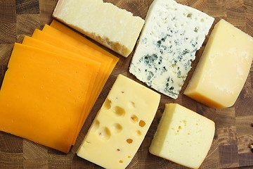 Image showing Cheeses